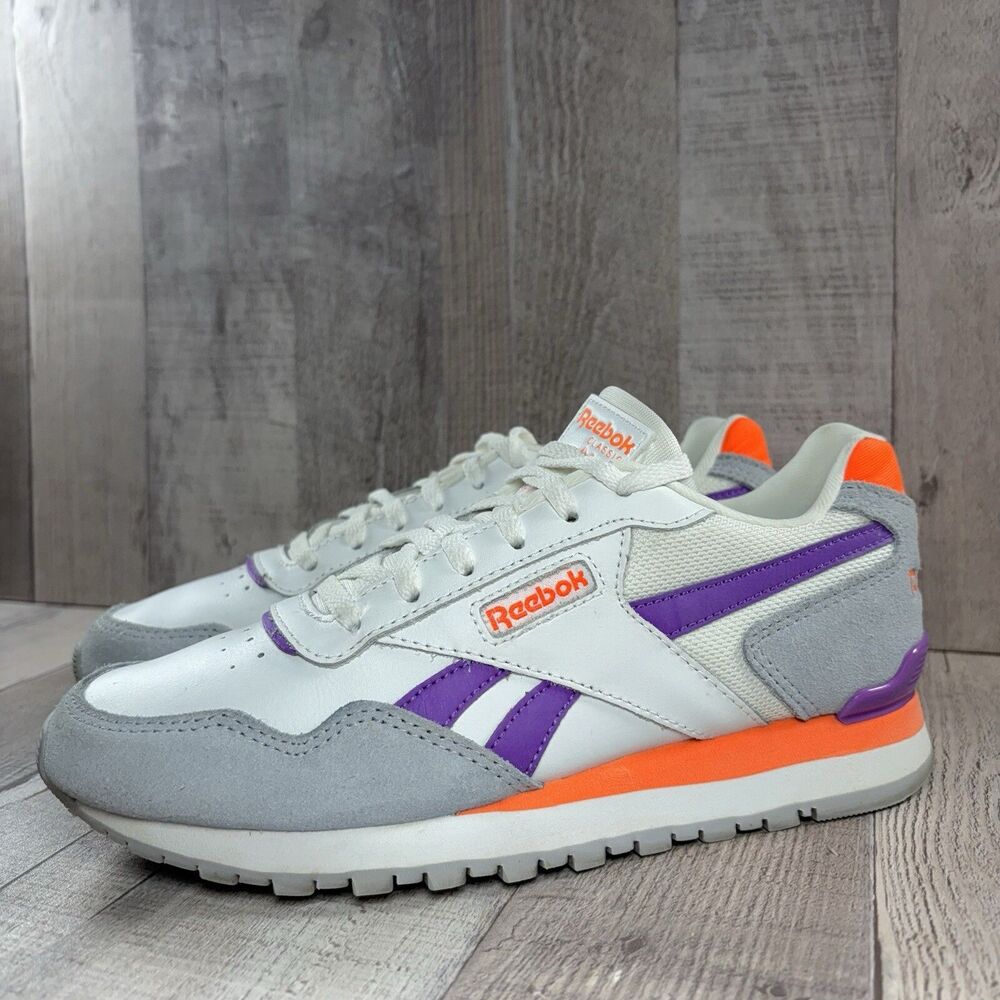 Reebok Classic Leather Harman Run Women's Size 6.5 Running Shoes Sneakers White